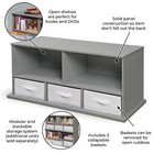 Badger Basket Children   s Wooden Storage Cubby And 3-bin Organizer 5 8 Cu Ft