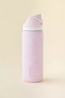 Owala Freesip 32oz Girl Pink Ribbon Toile Uo Urban Outfitters Cup Bottle In Hand