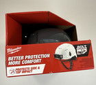 Milwaukee 48-73-1334 Gray Vented Safety Helmet With Bolt Type 2 Class C