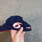 Vintage Valvoline Racing Hat Cap Snap Back Mens Blue Nascar Auto Racing 90s