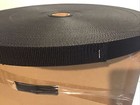 100 Yards 1 Inch Wide Black Heavy Duty Polypropylene Webbing Strap Bulk  1   