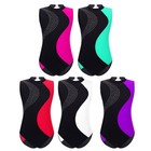 Girls Leotard Tumbling Bodysuit Unitard Gymnastics Rhinestone One Piece Kids