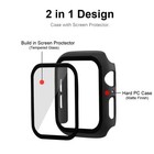 For Apple Watch 4 5 6 7 8 9 10 se Case Screen Protector Cover 40 41 42 44 45 46