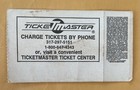 Bon Jovi Market Square  Arena  In Mar 12 1987 Vintage Rock Concert Ticket Stub