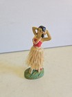 Vintage Original 7 5  Chalkware Aloha Hawaii Hula Girl Nodder
