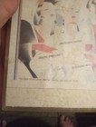 Small Framed Magazine Wine Advertisement