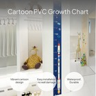 Cartoon Kids Height Chart Waterproof Removable Wall Decal  Growth Chart