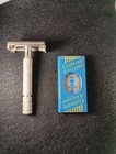 Vintage Gillette Double Edge Razor Z4 Super Speed Original Box And Razor