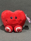Vtg 2001 Puffkins Romeo Plush Stuffed Animal Heart Swibco Valentine s Day 