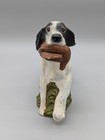 Vintage Large 12  Hunting Bird Dog Bird In Mouth Figurine Statue Pointer Dog