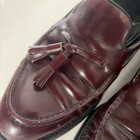 Florsheim Imperial Shell Cordovan Tassel Loafers Size 8 Tuscany Bordeaux