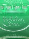 Vintage Clear Glass Embossed Holiday Inn Ashtray