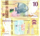 Set Curacao And Sint Maarten  st Martin  10  20   50 Caribbean Guilders 2025 Unc
