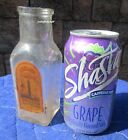 Antique Vintage Victorian 1880s Obelisk Pickle Bottle Jar Country Store Display