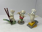 Lot Of 5 Vintage Pillsbury Doughboy   Danbury Mint International Collection
