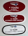Halliburton Oil Co Safety Sticker Lot  9    Oilfield Award   Driving   Flying H