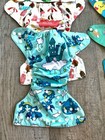 Alvababy One Size Adjustable Reusable Pocket Cloth Diapers  Lot Of 8 Assorted Pr