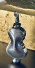 Vintage Tiny Violin Shaped Sterling Silver Perfume Snuff Bottle Signed Hd Mexico
