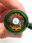 2 5  Green Screen Filter Wig Wag Pill Handle 14mm Bowl Slide Bong Water Pipe