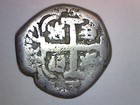 Potosi bolivia  Silver Cob 2 Reales   1738