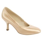1008 Court Shoe In Flesh Satin By Supadance  many Sizes 