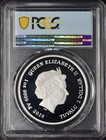2019-p Tuvalu  1 Silver Marge Simpson Colorized Pcgs Pr70dcam Fs -    coingiants   