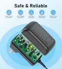 12v Adapter Charger Power For Rca Portable Dvd Combo Player Drc99391