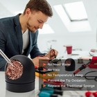 Ahier Solder Tip Cleaner  Soldering Rosin Flux Paste 0 35 Oz   10 G   Black 