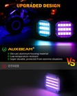 Auxbeam 8 Pods Rgb Led Rock Lights Kit Underglow Neon Light 120w Super Bright