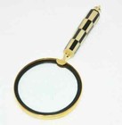 Antique Nautical Brass Magnifier