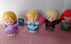 Lot Of 7 Fisher Price Little People Disney Princess