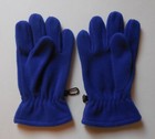 Nike Sport Fleece Gloves Drenched Blue silver Youth Medium