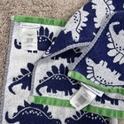 Pottery Barn Kids Dinosaur Print Hand Towel   Wash Cloth