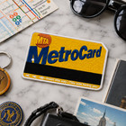 Nyc Metrocard Patch  Vintage New York Subway Card Badge  Classic Mta Transit