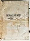 1506 Bible In Latin Post-incunabula Antique Folio Original Pigskin Binding