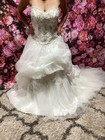Alfred Angelo 2319c Wedding Ballgown Strapless Sweetheart Neckline Sz 8