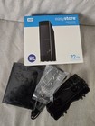 Western Digital Easystore 12tb External Hard Drive Black