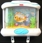 Fisher Price Ocean Wonders Aquarium Baby Crib Soother Lights   Sounds 2007 00s