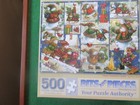 Bits And Pieces 500 Piece Puzzle - Snow Families Quilt