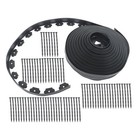 Flexible Garden Landscape Edging No Dig Lawn Edging Border With Anchoring Spikes