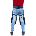Rekhi 27   Farrier Apron Farrier Chaps  1000 Denier Cordura And Suede Leather