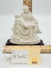 A Santini Sculpture Statue Pieta Figurine Mary Holding Jesus  4 5x4 5