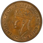 British Honduras  1945 George Vi Cent  Pcgs Ms 62 Bn  130 000 Mintage 