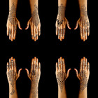 9 Sheet Henna Stencils Temporary Tattoo Stencils henna Tattoo Kit Reusable Henna