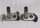 Uniden Dect 6 0 Cordless Phone Set Of 2 With Caller Id Chargers   Cords Dect1560