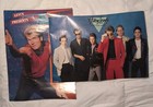 Huey Lewis And The News Poster Lot 1984-85 Original Band And Levis Presents