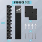 Hat Organizer For Baseball Caps  Hat Rack For Wall With Strong Adhesive Hold    