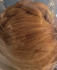 Doll Wig Hair Piece Item Number Dh-103 2005 Reddish Blonde Color With Braid