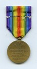 Wwi France French Inter-allied Victory Medal War Medal Complete With Hanger