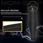 2pcs Padded Elbow Forearm Sleeves Compression Large Black Padded Elbow Forearm